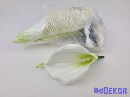 Kála polifoam fej 11,5cm - Zöldes