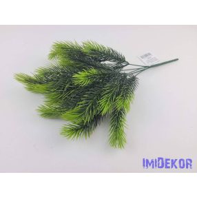 Fenyő ágas bokor 38cm - Zöld