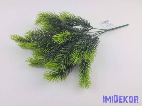 Fenyő ágas bokor 38cm - Zöld