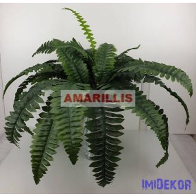 Páfrány selyem bokor 29lv 59 cm - Zöld