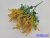 Mű 6 ágú rezgő csokor 35 cm - Napsárga