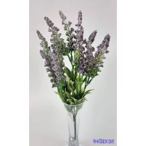 Rezgő 5 ágú díszítő csokor 35 cm - Lilás