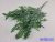 Bogyófürtös 5 ágú műzöld bokor 44 cm - Zöld