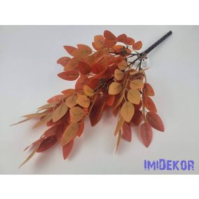  Őszi leveles bokor rücskös fás hatású szárral 58cm - Narancs