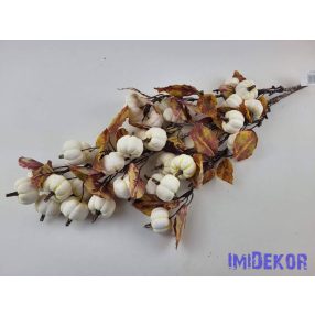 Tökös-leveles ág 87cm - Krém