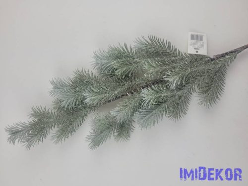 Csillogós hamvas fenyő ág 80cm