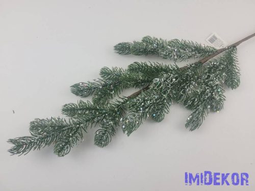 Flitteres-Havas fenyő ág 78cm