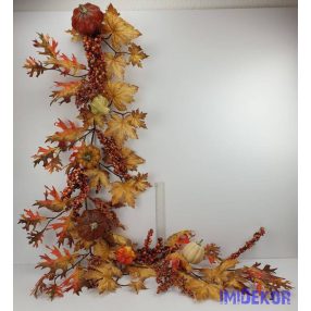 Őszi tökös girland 170cm - D8-12