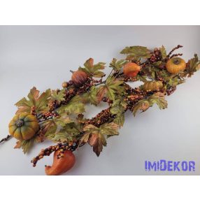 Őszi tökös girland 170cm - D8-10