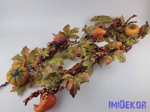 Őszi tökös girland 170cm - D8-10