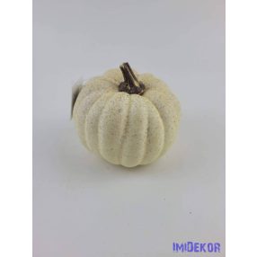 Mű tök 10cm - Krém-Foltos