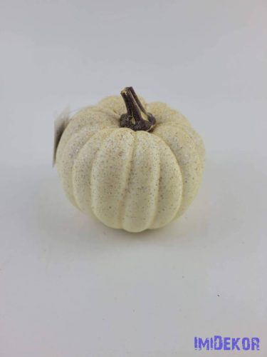 Mű tök 10cm - Krém-Foltos