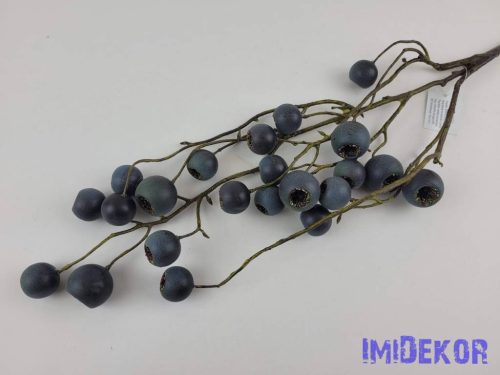 Bogyós ág 66cm - Kék