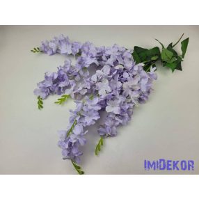 Csüngős akác 5 ágú selyemvirág 65cm - Kékes