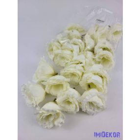 Liziantusz fej 6,5 cm - Krém