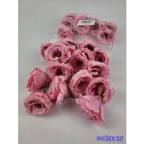 Liziantusz fej 6,5 cm - Rózsaszín