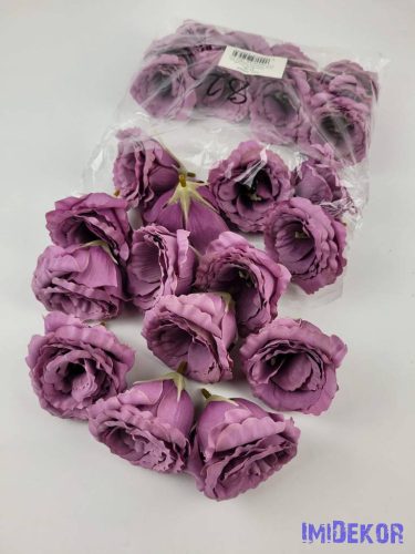 Liziantusz fej 6,5 cm - Mályva