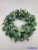 Műzöld koszorú eukaliptuszos selyem levéllel 40cm