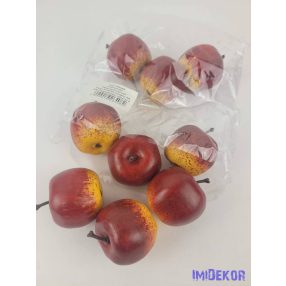 Mű alma 9 db/csomag - Piros