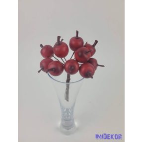 Alma 12db-os köteg D2cm 11cm - Piros