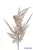 Fehér bogyós műzöld ág 33cm - Fehér