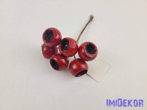 Bogyós pick 12cm - Piros