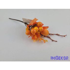 Őszi narancs színű pick 18cm