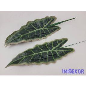 Hegyes eres levél M50cm - Sötét