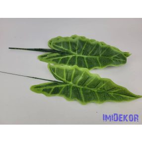 Hegyes eres levél M50cm - Világos