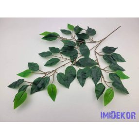 Fikusz mű leveles ág 58 cm - Zöld
