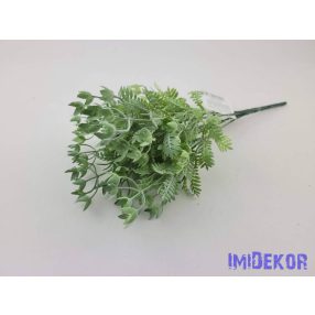   Tölcsér virágú hamvas 6 ágú műzöld csokor 30 cm - Zöld