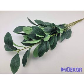 Leveles selyem ág 91 cm - Zöld
