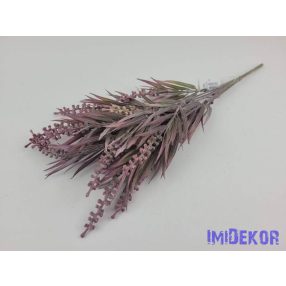 Fürtös leveles mű 5 ágú hamvas bokor 39 cm - Mályvás