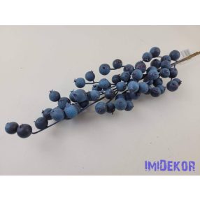 Bogyós ág 63cm - Kék
