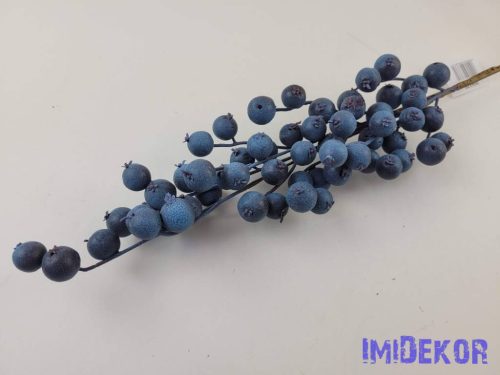 Bogyós ág 63cm - Kék