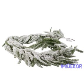 Fenyő girland havas 170 cm