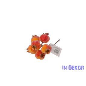 Deres csipkebogyó pick 10cm 6db/köteg - Narancs