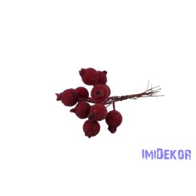 Deres csipkebogyó pick 11cm 12db/köteg - Bordó