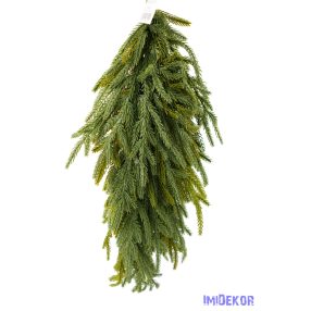 Gumi csüngős fenyő ág 50+14cm