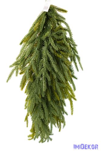 Gumi csüngős fenyő ág 50+14cm
