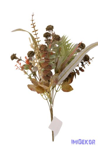 Őszi 7 ágú vegyes bokor 34cm - Sötét