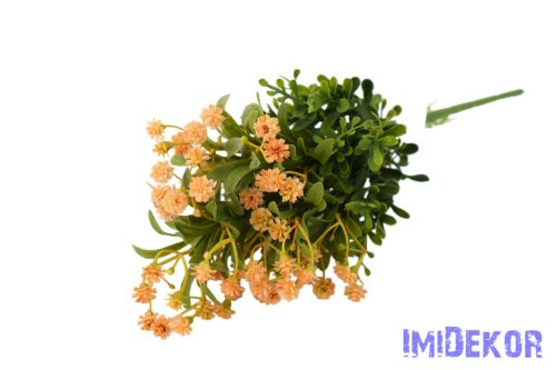 Rezgős 6 ágú műzöld bokor 36cm - Barack