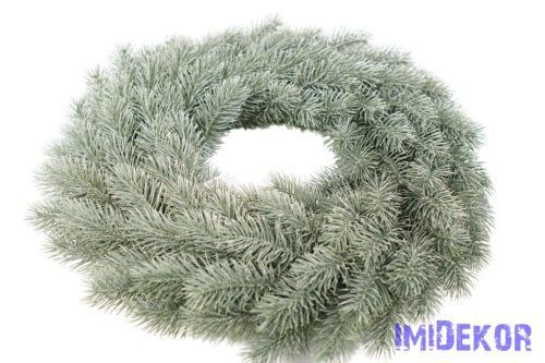 Fenyő koszorú hamvas 50 cm