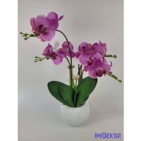 Kaspós gumi orchidea 4 ágú - Lila