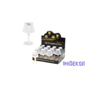 LED álló lámpás melegfényű 6,2x11,6cm - Pikkelyes