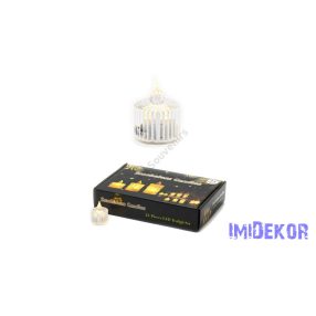 LED teamécses melegfényű 3,8x5cm - CsÍkos