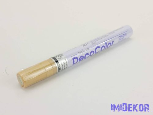Marvy DecoColor lakkfilc vastag VÁGOTT hegyű 300SC - Arany