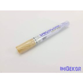 Marvy DecoColor lakkfilc vastag kerek hegyű 300S - Arany
