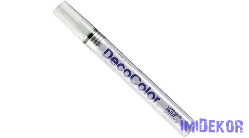 Marvy DecoColor lakkfilc vastag 300S - Fehér