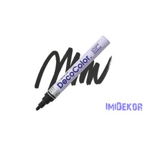 Marvy DecoColor lakkfilc vastag 300S - Fekete